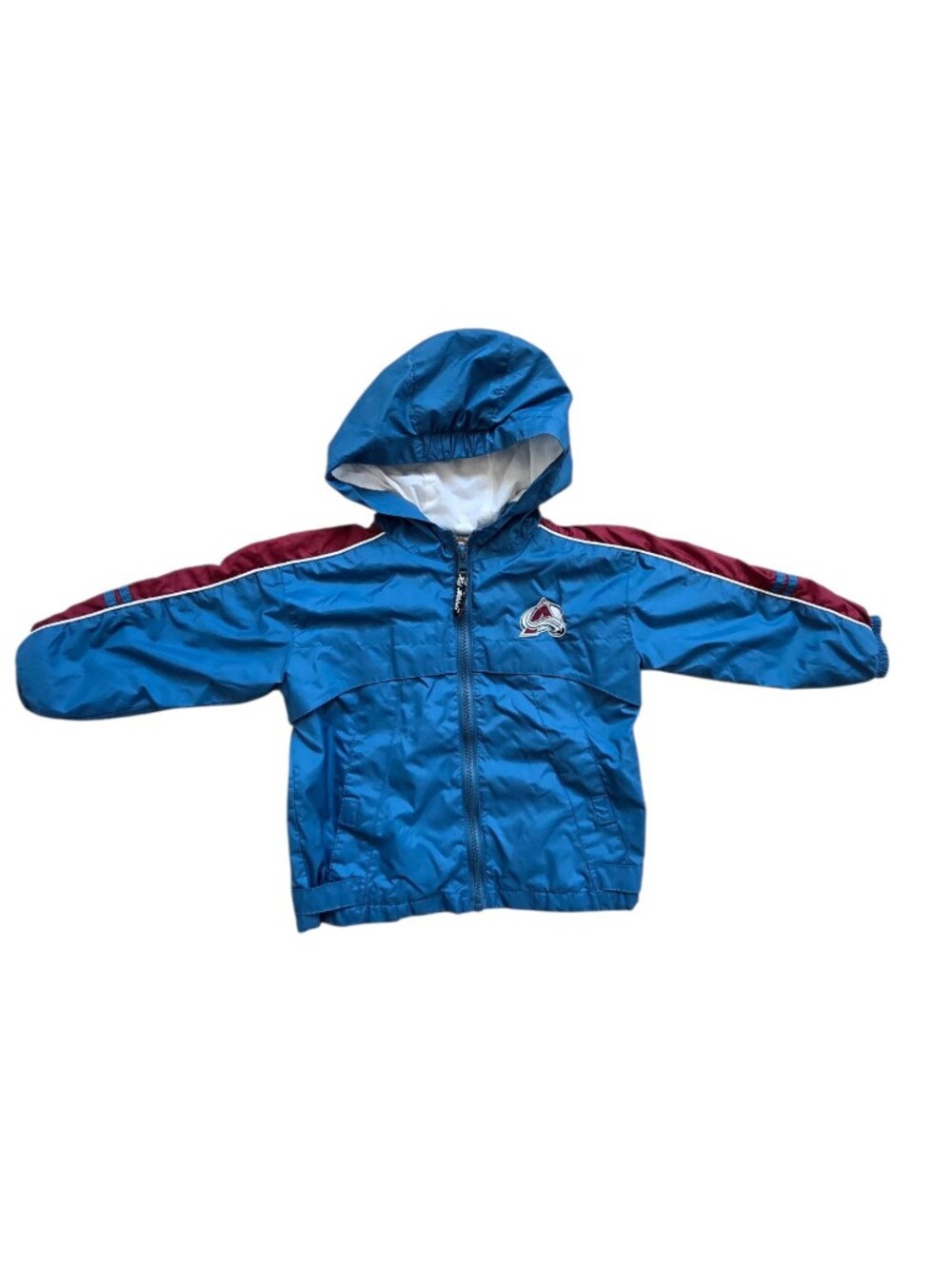 Vintage Kid Athlete Colorado Avalanche Poly/Windbreaker Size 3T